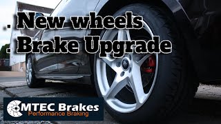 Fitting Mtec Brakes hand brake cables and some NEW wheels [upl. by Airlee]