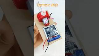 Chhota DC motor se project banaen shorts youtubeshorts electronic india nitsh technology [upl. by Terchie611]