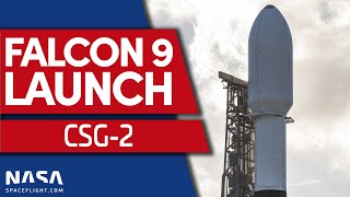 SCRUB SpaceX Scrubs Launch of CSG2 Mission [upl. by Jonell502]