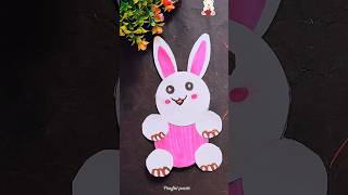 Easy kids Craft🐰💫😨shorts youtubeshorts viralvideo trending funny story art diy craft kids [upl. by Lhamaj]