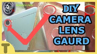 DIY PHONE CAMERA LENS GAURD PROTECTOR [upl. by Laucsap]