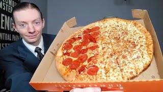 Little Caesars NEW SlicesNStix Bacon Pizza Review [upl. by Khosrow]