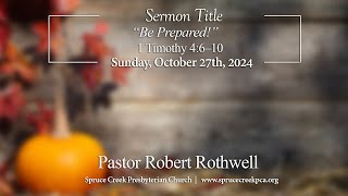 Spruce Creek Presbyterian Church  October 27th  1100am Service [upl. by Lumpkin]