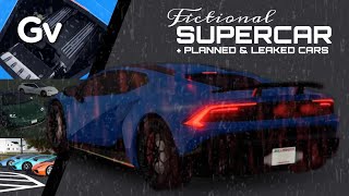 LATE NOVEMBER 2023  FICTIONAL SUPERCAR  PLANNED amp LEAKED CARS  Greenville Gv Leaks  ROBLOX [upl. by Payton356]