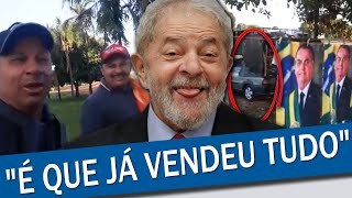 BOLSONARISTA PASSA VERGONHA AO PERGUNTAR DA TOALHA DO LULA PARA VENDEDOR quotEXPRESIDIÁRIO LULAquot [upl. by Iosep451]