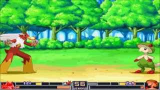 Pokemon MUGEN Blaziken Story Mode [upl. by Lanam492]