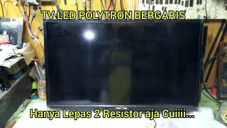 TV LED POLYTRON 32 INCH BERGARIS [upl. by Narra595]