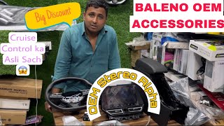 New Baleno Nexa OEM Accessories amp Oem Stereo  BALENO Base to Top Modification With Price ✅ [upl. by Anirb]