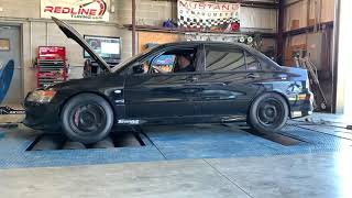 6466 Evo 8 Mustang Dyno [upl. by Ffilc165]