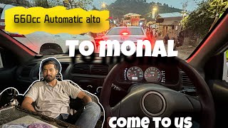 Project Automatic Alto vxr 660cc 🔥  Test Drive to Monal 😍  Cars Doc yard ❤️ [upl. by Uhthna]