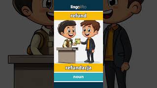 🇬🇧🇵🇱 refund  refundacja  vocabulary builder  learn English  Uczmy się angielskiego [upl. by Gilchrist]