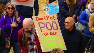 Surfers Against Sewage March For Clean Water [upl. by Enaj]