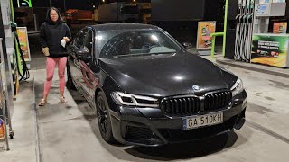 Winieta na Czechy i tankowanie Chorwacja 2024 Bmw g30 520d Xdrive [upl. by Cherida]