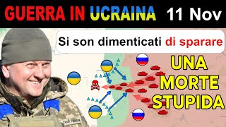 11 Nov 120 Uomini in 1 minuto RUSSI DIMENTICANO LARTIGLIERIA  Guerra in Ucraina [upl. by Adekam]