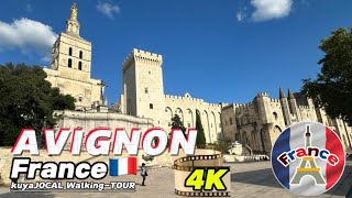 The City of Avignon FRANCE 🇫🇷 KuyaJOCAL Walking TOUR 2024 [upl. by Chaves22]