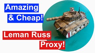 Cheap Warhammer 40k Amazing proxy tank from Culverin Models [upl. by Ruy]