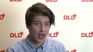 Interview with Nick DAloisio Product Manager at Yahoo  DLD14 [upl. by Ermina]