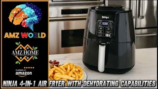 Review Ninja 4in1 Air Fryer with Dehydrating Capabilities Amazon [upl. by Lyrahs]