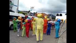 Totolapan Edo Morelos MÉXICO BAILE DE LAS MOJIGANGAS en la XVII Feria del Maíz [upl. by Yromem806]