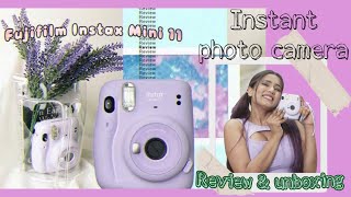 Fujifilm INSTAX Mini 11 Instant Camera Unboxing amp Review 📸  gimaashi [upl. by Lyrej]