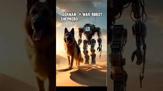 Incredible Hybrid of Dog With War Robots shorts shortsfeed dog doglover hybrid ai [upl. by Ecyaj]