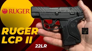 Ruger LCP II 22LR Handgun First Impressions [upl. by Oicangi]