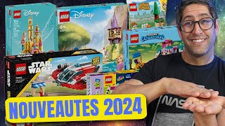 NOUVEAUTES LEGO 2024  MINECRAFT STAR WARS trop cher DREAMZZZ DISNEY et le reste de lactu [upl. by Mccandless]