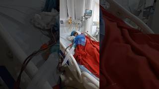 God save her life 🙏🙏😢icu critical care dialysis nightlife technician shorts video doctors [upl. by Asylla556]