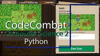 CodeCombat Level 33 Python Computer Science 2 Tutorial with Answers [upl. by Katy]