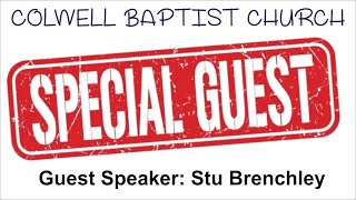 Sunday 29th September Guest Speaker Stu Brenchley [upl. by Pernick]