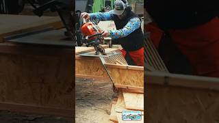 Efficiency Cutting I joist Rafters framinglife roofframing buildingconstruction [upl. by Giverin628]