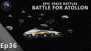 EPIC Space Battles  Battle for Atollon  Star Wars Rebels [upl. by Elletnahc]