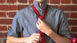 How to Tie a Tie The Simple Knot  Tiescom [upl. by Verina]