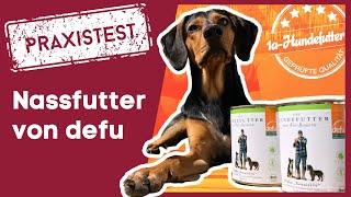 Defu Hundefutter Test  Wie gut ist defu Hundefutter  Hundefutter vom BioBauern [upl. by Caprice101]