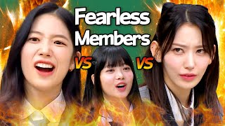 Knowing Bros quotYES  Im The Fearless Memberquot😎 LE SSERAFIMs Funny Arguing Moments 25min🔥 [upl. by Aivad932]