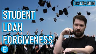 Talking to Destiny about Student Loan Forgiveness and Education [upl. by Sirotek]