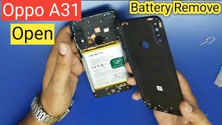 Oppo A31 Open  Battery Remove [upl. by Mian]