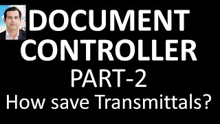 HOW TO SAVE OR MAINTAIN DOCUMENT TRANSMITTAL IN FODERS I PART2 I LEARN WITH SABIR [upl. by Enovad]