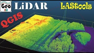 Lesson 101 LiDAR LAStools 3D model Hillshade SASplanet [upl. by Alrahs]