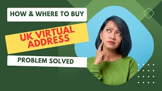 How to buy uk virtual Address  cheap uk virtual address  uk virtual address for amazon  eSS [upl. by Enitnatsnoc]