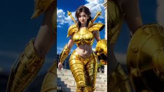 Kompilasi Gold Saint Girl version saintseiya anime [upl. by Ihp]