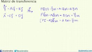 Matriz de Transferencia [upl. by Sirk851]