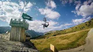 100 GoPro Moment  Szymon Godziek flipwhip at Suzuki Nine Knights 2015 [upl. by Erialcyram]