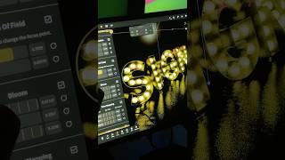 【ReShoot amp ReEdit】3D Marquee Signlight with iPad Pro shorts nomadsculpt [upl. by Jsandye]