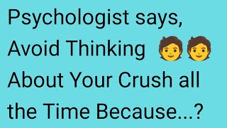 🤔💡Exploring Psychology Behind Obsessive Thoughtwhy you should avoid thinking about someone [upl. by Tollmann]