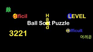 Ball Sort Puzzle Level 3221 🎯 No extra tube 😂 Game Walkthrough ✨Hard✨difícil✨Difficult✨어려운✨ [upl. by Anazus]