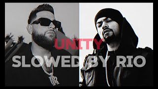 UNITY  Karan Aujla x Bohemia  Slowed amp Reverb  2019 [upl. by Barbarese]