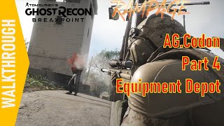 Ghost Recon Breakpoint Motherland SEAL Sniper Walkthrough  AGCodon Part 4  4K No Commentary [upl. by Eive]