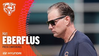 Matt Eberflus emphasizing refinement this preseason  Chicago Bears [upl. by Berwick]