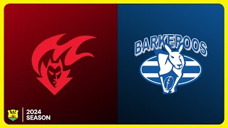 Uraidla v Mt Barker Round 9 Season 2024  Hills Football League [upl. by Aihcela678]